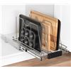 Image 1 : Brand New Richelieu Under-Cabinet Pull-Out Pan Divider – Chrome Finish