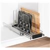 Image 7 : Brand New Richelieu Under-Cabinet Pull-Out Pan Divider – Chrome Finish
