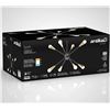 Image 2 : Brand New Artika Wayden Integrated LED Pendant Light – Black & Gold, No Bulbs Required