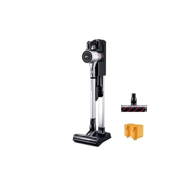 Customer Returned LG CordZero A9 Charge Plus A906SM Cordless Stick Vacuum – Matte Silver