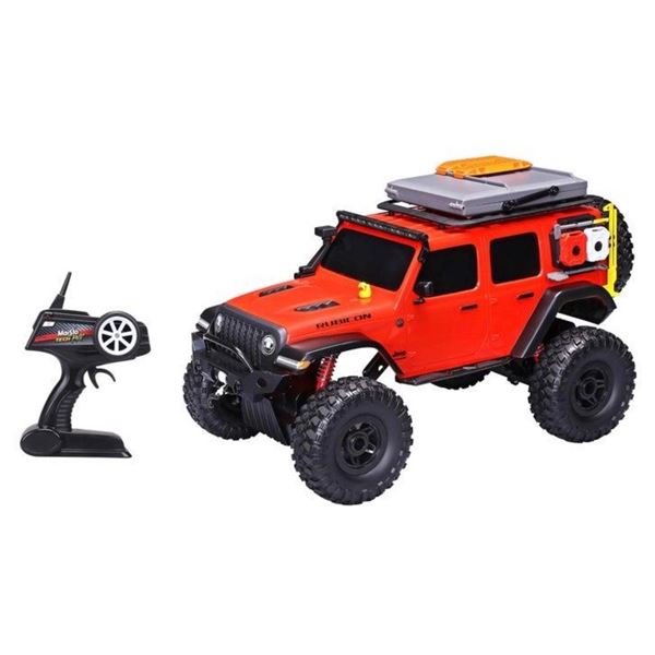 Brand New Maisto Tech R/C Xtreme Overland Jeep Wrangler Rubicon 4WD – Red