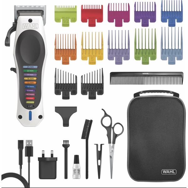 Brand New Wahl Color Pro Cord/Cordless Haircut & Beard Kit with Storage Case – Model 6245LP