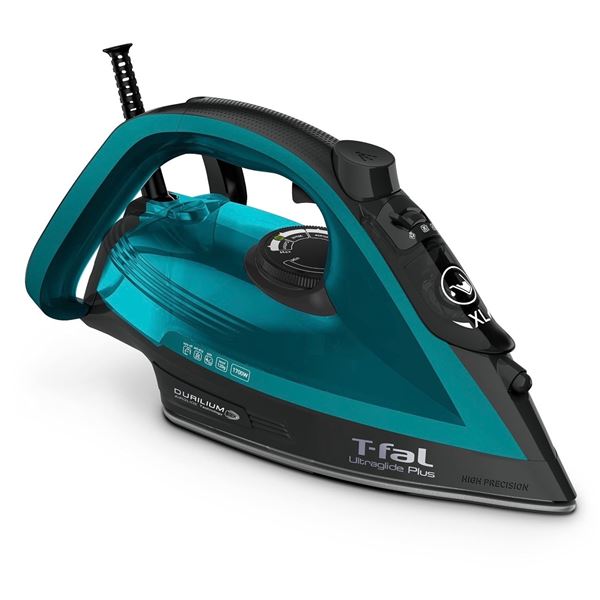 Brand New T-fal Ultraglide Anti-Calc Plus 1800W Steam Iron – Turquoise – No Box