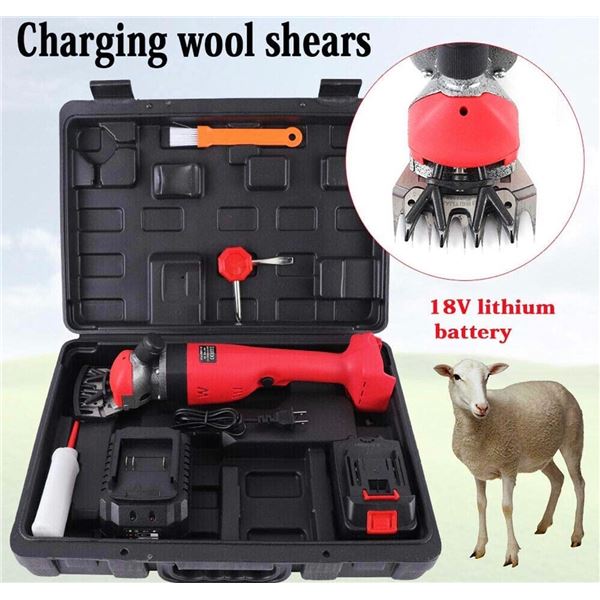 Brand New MAX+ HC-550 18V Cordless Electric Sheep Shears Kit