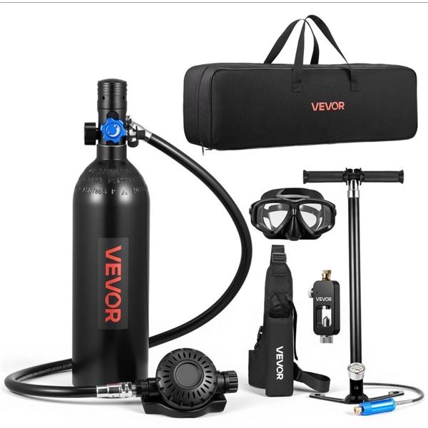 Brand New S400PLUS 1L Mini Scuba Tank Diving Kit