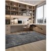 Image 3 : Brand New 5’ × 8’ Dark Gray Plush Shag Area Rug – Soft Non-Slip Carpet