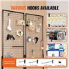 Image 1 : Brand New 2-Pack 2’ × 5.6’ Floor-Standing Gridwall Display Racks with Hooks