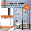Image 6 : Brand New 2-Pack 2’ × 5.6’ Floor-Standing Gridwall Display Racks with Hooks