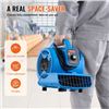 Image 5 : Brand New VEVOR 600 CFM Air Mover Floor Blower – 3 Speeds