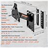 Image 1 : Brand New VEVOR 160 lbs Trailer Spare Tire Carrier – Universal 4, 5, 6 & 8-Lug Fit