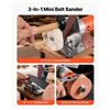 Image 3 : Brand New 3-in-1 Mini Belt Sander, Grinder & Polisher – 7-Speed 168W
