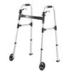 Image 6 : Brand New Folding Walker with 5-Inch Wheels – 350 lb Capacity