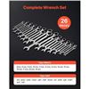 Image 7 : Brand New 26-Piece SAE & Metric Ratcheting Wrench Set