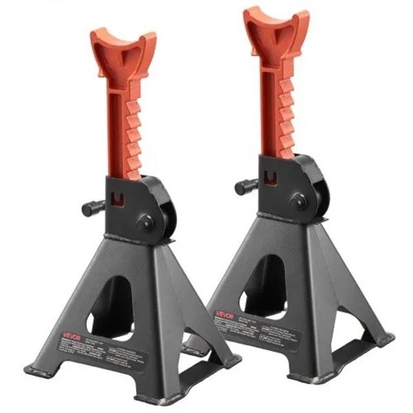 Brand New 3-Ton Heavy-Duty Adjustable Jack Stands – 1 Pair