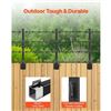 Image 3 : Brand New 23.8-Inch Steel Fence Post Extenders – 8 Pack