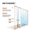 Image 3 : Brand New Medium Pet Door for Sliding Glass Doors – Adjustable Height