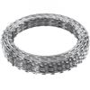 Image 2 : Brand New 246FT Galvanized Razor Wire Fence – 5 Rolls