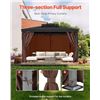 Image 1 : Brand New 12’ x 10’ Gazebo Privacy Curtains – 4 Panels