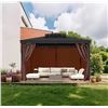 Image 6 : Brand New 12’ x 10’ Gazebo Privacy Curtains – 4 Panels