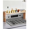 Image 1 : Brand New Bamboo Over-the-Stove Spice Rack with 6 Hooks