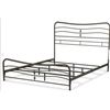 Image 4 : Brand New SNAP Style Innovation Queen Metal Bed Frame with Headboard & Footboard – Black
