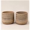 Image 1 : Brand New TERRA Galestro 9” Planter Set – 2 Pack | Handmade in Italy