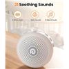 Image 1 : Brand New Dreamegg Portable White Noise Machine – 21 Soothing Sounds