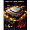 Image 4 : Brand New FAHREN H11 + 9005 LED Headlight Bulb Combo – 4-Piece Set