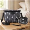 Image 1 : HerbHuggers Smell Proof Bag with Skull Pattern and Combination Lock