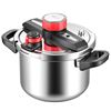 Image 2 : Brand New 6L Stainless Steel Pressure Cooker  22 cm