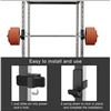 Image 2 : ‏Brand New Kipika Heavy Duty J-Hooks  2 Sets / 4 Pieces  Power Rack Acc