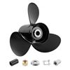 Image 5 : Brand New 13-1/4 × 17-Inch 3-Blade Aluminum Outboard Propeller for Mercury 40140 HP