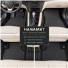 Image 1 : Brand New HanaMat Dual-Layer EVA Car Mat Set for Mid-Size SUVs  Black