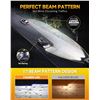 Image 3 : Brand New FAHREN H11 + 9005 LED Headlight Bulb Combo  4-Piece Set