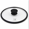Image 1 : Brand New GLOU-GLOU GOOSE 10.5-Inch Glass Microwave Splatter Cover Black