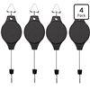 Image 2 : Brand New LyThor 8-Pack Retractable Plant Hanger Pulleys Adjustable Hanging Hooks