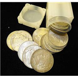 Roll of (20) Peace Silver Dollars