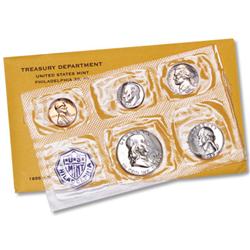 1955 U.S. Mint Silver Proof Set (5 coins),