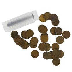 50-Coin Roll of 1909 VDB Pennies
