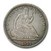 Image 3 : Random Date Fine  Grade Seated Liberty Half Dollar