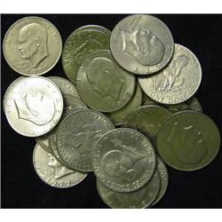 LOT OF 20 IKE DOLLARS