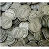 Image 1 : Lot of 250 Mercury DImes 90% Silver- Various