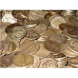 LOT OF 400 MERCURY DIMES