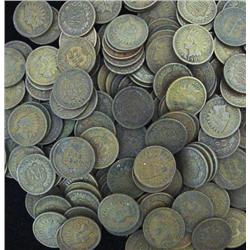 Lot of 100 Indian Head Cents-Circulated