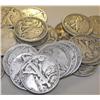 Image 1 : Lot of 20 Walking Liberty Halves 1930-40's