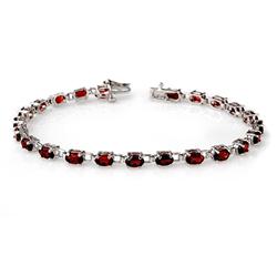 9.20 ctw Garnet Ladies Bracelet