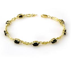 5.32 ctw Sapphire Diamond Bracelet