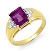 Image 1 : 1.45 ctw Diamond Amethyst Ladies Ring