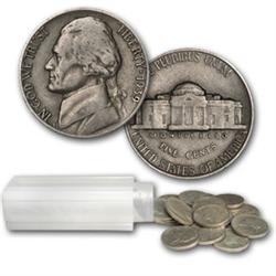 Roll of 1939 Nickels-