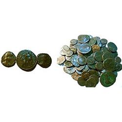 50 Assorted Ancient Copper (Bronze) Coins